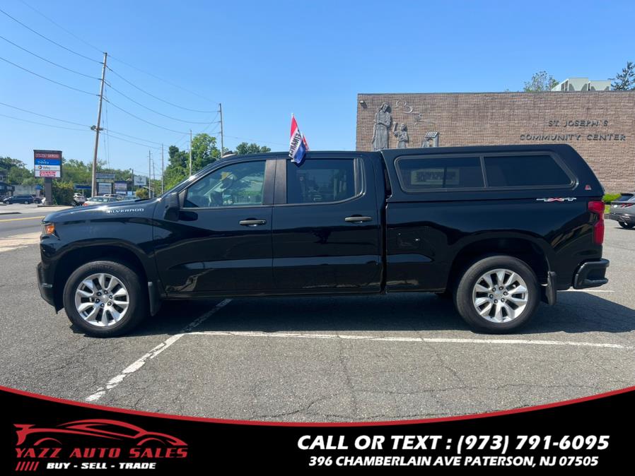 2020 Chevrolet Silverado 1500 4WD Crew Cab 147" Custom, available for sale in Paterson, New Jersey | Yazz Auto Sales. Paterson, New Jersey 2020 Chevrolet Silverado 1500 4WD Crew Cab 147" Custom, available for sale in Paterson, New Jersey | Yazz Auto Sales. Paterson, New Jersey