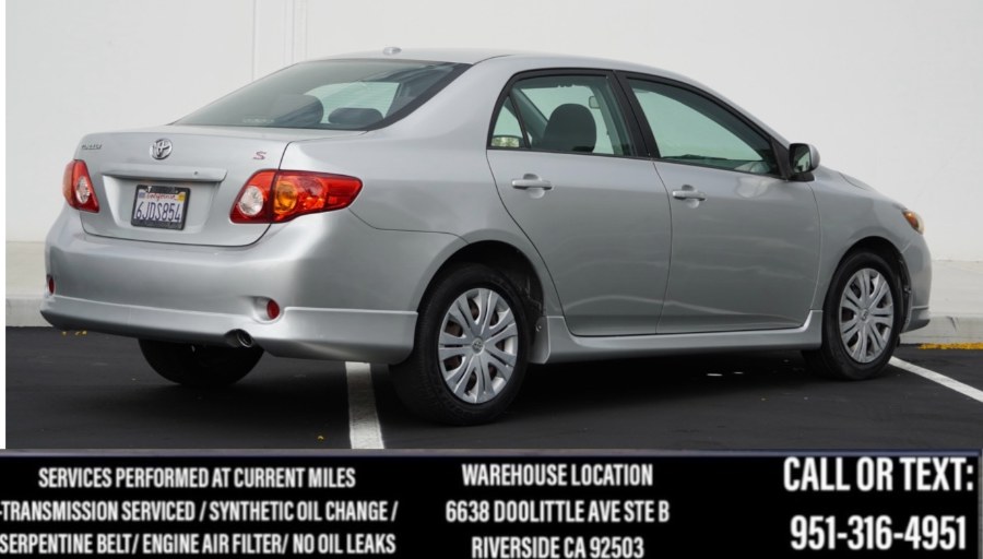2009 Toyota Corolla LE (ONE OWNER) 4dr Sdn Auto, available for sale in Riverside, California | Big Timin Motors LLC. Riverside, California 2009 Toyota Corolla LE (ONE OWNER) 4dr Sdn Auto, available for sale in Riverside, California | Big Timin Motors LLC. Riverside, California