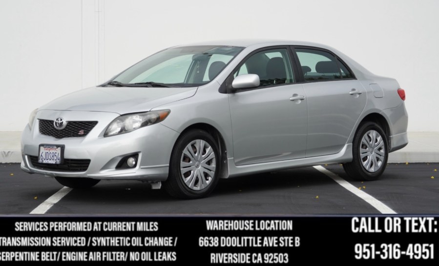 2009 Toyota Corolla LE (ONE OWNER) 4dr Sdn Auto, available for sale in Riverside, California | Big Timin Motors LLC. Riverside, California 2009 Toyota Corolla LE (ONE OWNER) 4dr Sdn Auto, available for sale in Riverside, California | Big Timin Motors LLC. Riverside, California