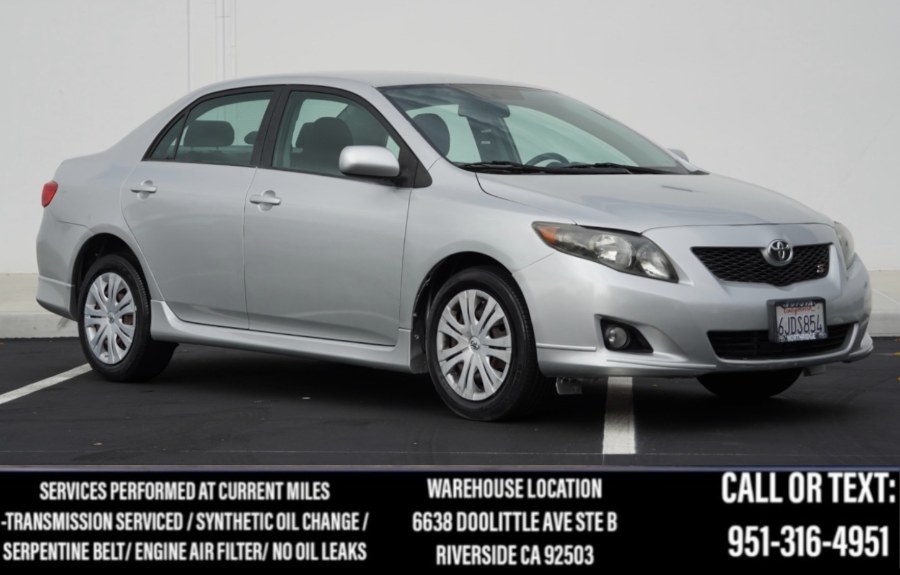 2009 Toyota Corolla LE (ONE OWNER) 4dr Sdn Auto, available for sale in Riverside, California | Big Timin Motors LLC. Riverside, California 2009 Toyota Corolla LE (ONE OWNER) 4dr Sdn Auto, available for sale in Riverside, California | Big Timin Motors LLC. Riverside, California