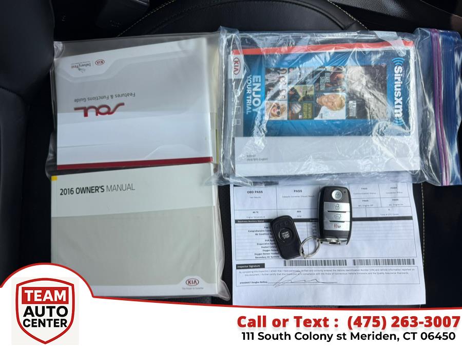 2016 Kia Soul 5dr Wgn Auto +, available for sale in Meriden, Connecticut | T E A M Auto Center. Meriden, Connecticut 2016 Kia Soul 5dr Wgn Auto +, available for sale in Meriden, Connecticut | T E A M Auto Center. Meriden, Connecticut