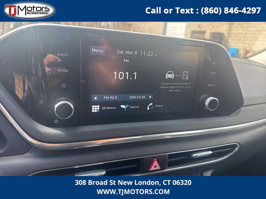 2021 Hyundai Sonata Hybrid SEL 2.0L, available for sale in New London, Connecticut | TJ Motors LLC. New London, Connecticut 2021 Hyundai Sonata Hybrid SEL 2.0L, available for sale in New London, Connecticut | TJ Motors LLC. New London, Connecticut