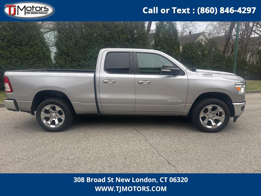2019 Ram 1500 Big Horn/Lone Star 4x4 Quad Cab 6''4" Box, available for sale in New London, Connecticut | TJ Motors LLC. New London, Connecticut 2019 Ram 1500 Big Horn/Lone Star 4x4 Quad Cab 6''4" Box, available for sale in New London, Connecticut | TJ Motors LLC. New London, Connecticut