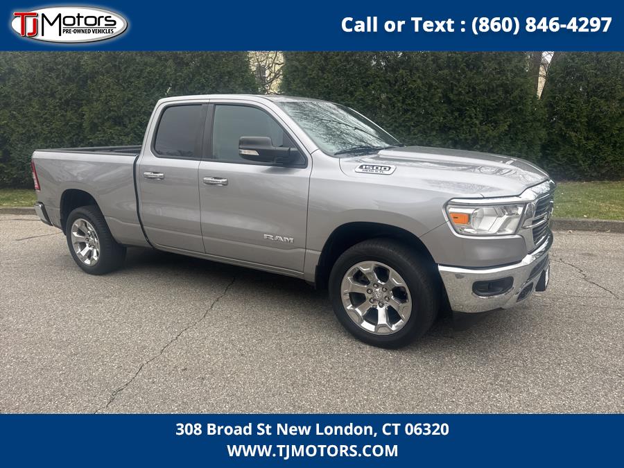 2019 Ram 1500 Big Horn/Lone Star 4x4 Quad Cab 6''4" Box, available for sale in New London, Connecticut | TJ Motors LLC. New London, Connecticut 2019 Ram 1500 Big Horn/Lone Star 4x4 Quad Cab 6''4" Box, available for sale in New London, Connecticut | TJ Motors LLC. New London, Connecticut
