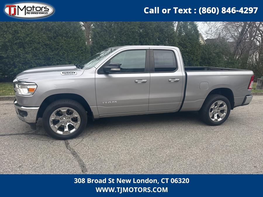2019 Ram 1500 Big Horn/Lone Star 4x4 Quad Cab 6''4" Box, available for sale in New London, Connecticut | TJ Motors LLC. New London, Connecticut 2019 Ram 1500 Big Horn/Lone Star 4x4 Quad Cab 6''4" Box, available for sale in New London, Connecticut | TJ Motors LLC. New London, Connecticut