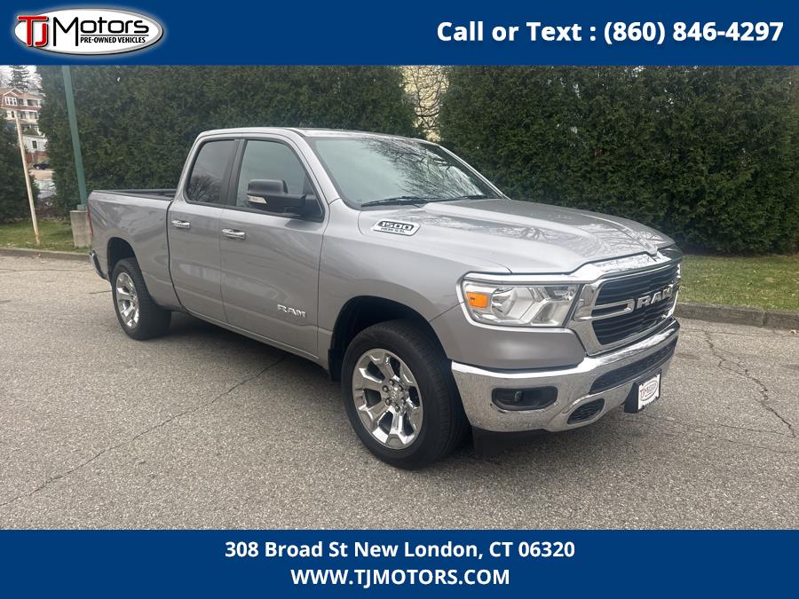 2019 Ram 1500 Big Horn/Lone Star 4x4 Quad Cab 6''4" Box, available for sale in New London, Connecticut | TJ Motors LLC. New London, Connecticut 2019 Ram 1500 Big Horn/Lone Star 4x4 Quad Cab 6''4" Box, available for sale in New London, Connecticut | TJ Motors LLC. New London, Connecticut