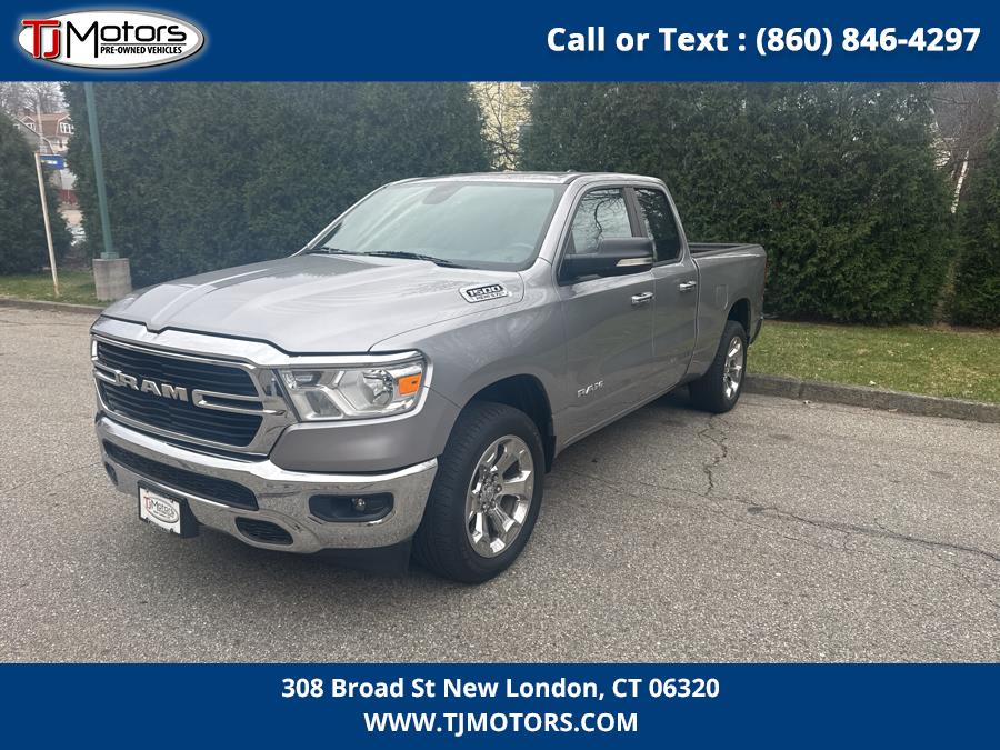 2019 Ram 1500 Big Horn/Lone Star 4x4 Quad Cab 6''4" Box, available for sale in New London, Connecticut | TJ Motors LLC. New London, Connecticut 2019 Ram 1500 Big Horn/Lone Star 4x4 Quad Cab 6''4" Box, available for sale in New London, Connecticut | TJ Motors LLC. New London, Connecticut