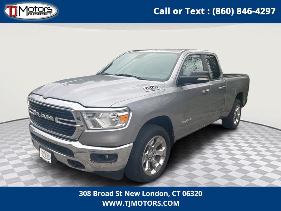 2019 Ram 1500 Big Horn/Lone Star 4x4 Quad Cab 6''4" Box, available for sale in New London, Connecticut | TJ Motors LLC. New London, Connecticut 2019 Ram 1500 Big Horn/Lone Star 4x4 Quad Cab 6''4" Box, available for sale in New London, Connecticut | TJ Motors LLC. New London, Connecticut