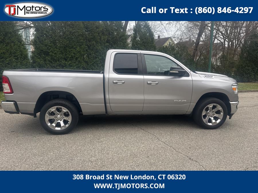 2019 Ram 1500 Big Horn/Lone Star 4x4 Quad Cab 6''4" Box, available for sale in New London, Connecticut | TJ Motors LLC. New London, Connecticut 2019 Ram 1500 Big Horn/Lone Star 4x4 Quad Cab 6''4" Box, available for sale in New London, Connecticut | TJ Motors LLC. New London, Connecticut