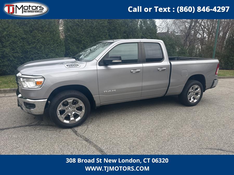 2019 Ram 1500 Big Horn/Lone Star 4x4 Quad Cab 6''4" Box, available for sale in New London, Connecticut | TJ Motors LLC. New London, Connecticut 2019 Ram 1500 Big Horn/Lone Star 4x4 Quad Cab 6''4" Box, available for sale in New London, Connecticut | TJ Motors LLC. New London, Connecticut