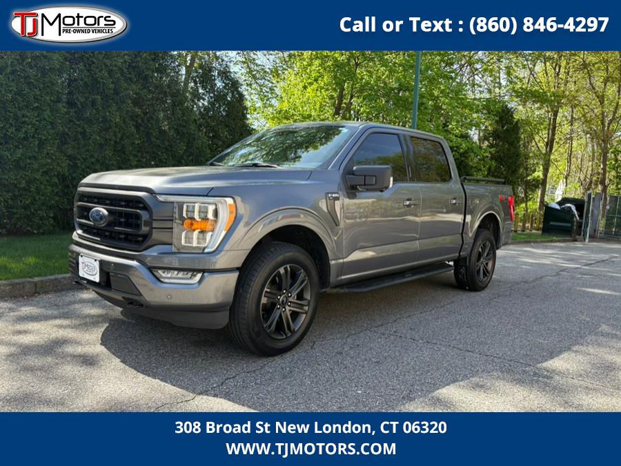 2022 Ford F-150 XLT 4WD SuperCrew 5.5'' Box, available for sale in New London, Connecticut | TJ Motors LLC. New London, Connecticut 2022 Ford F-150 XLT 4WD SuperCrew 5.5'' Box, available for sale in New London, Connecticut | TJ Motors LLC. New London, Connecticut