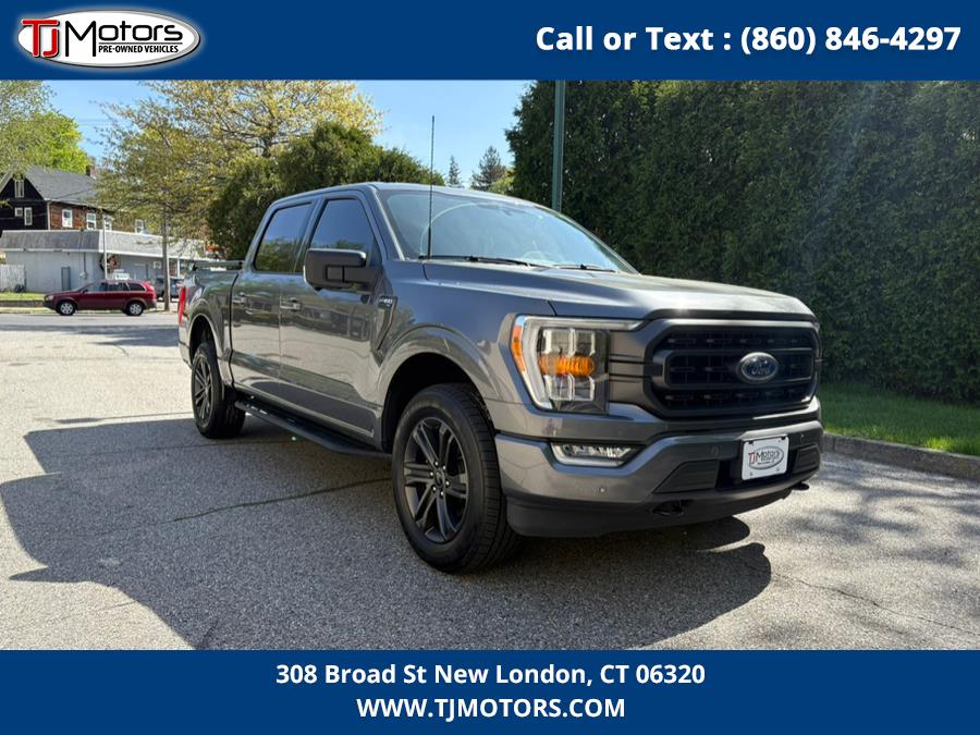 2022 Ford F-150 XLT 4WD SuperCrew 5.5'' Box, available for sale in New London, Connecticut | TJ Motors LLC. New London, Connecticut 2022 Ford F-150 XLT 4WD SuperCrew 5.5'' Box, available for sale in New London, Connecticut | TJ Motors LLC. New London, Connecticut