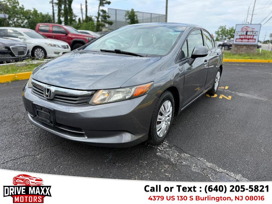 Used 2012 Honda Civic Sdn in Burlington, New Jersey | Drive Maxx Motors. Burlington, New Jersey