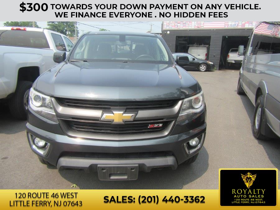 2018 Chevrolet Colorado 4WD Crew Cab 128.3" Z71, available for sale in Little Ferry, New Jersey | Royalty Auto Sales. Little Ferry, New Jersey 2018 Chevrolet Colorado 4WD Crew Cab 128.3" Z71, available for sale in Little Ferry, New Jersey | Royalty Auto Sales. Little Ferry, New Jersey