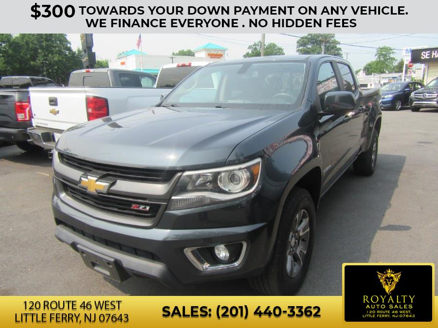 2018 Chevrolet Colorado 4WD Crew Cab 128.3" Z71, available for sale in Little Ferry, New Jersey | Royalty Auto Sales. Little Ferry, New Jersey 2018 Chevrolet Colorado 4WD Crew Cab 128.3" Z71, available for sale in Little Ferry, New Jersey | Royalty Auto Sales. Little Ferry, New Jersey