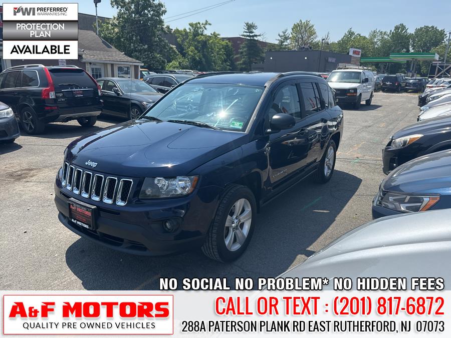2016 Jeep Compass 4WD 4dr Sport, available for sale in East Rutherford, New Jersey | A&F Motors LLC. East Rutherford, New Jersey 2016 Jeep Compass 4WD 4dr Sport, available for sale in East Rutherford, New Jersey | A&F Motors LLC. East Rutherford, New Jersey