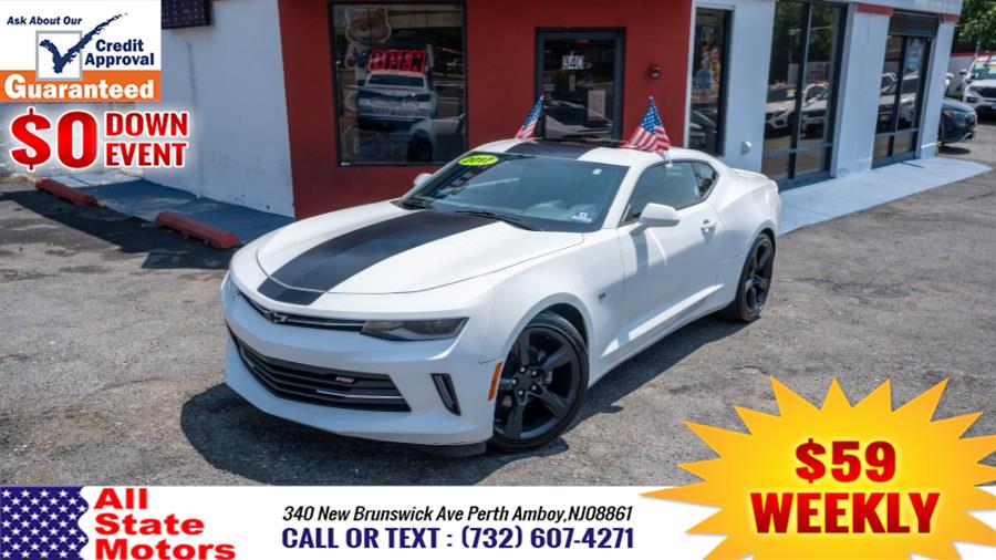 2017 Chevrolet Camaro 2dr Cpe 2LT, available for sale in Perth Amboy, New Jersey | All State Motor Inc. Perth Amboy, New Jersey 2017 Chevrolet Camaro 2dr Cpe 2LT, available for sale in Perth Amboy, New Jersey | All State Motor Inc. Perth Amboy, New Jersey
