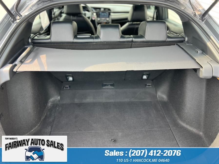 2018 Honda Civic Hatchback EX-L Nav EX-L Navi CVT, available for sale in Hancock, Maine | Fairway Auto Sales. Hancock, Maine 2018 Honda Civic Hatchback EX-L Nav EX-L Navi CVT, available for sale in Hancock, Maine | Fairway Auto Sales. Hancock, Maine