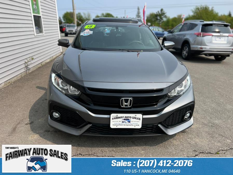 2018 Honda Civic Hatchback EX-L Nav EX-L Navi CVT, available for sale in Hancock, Maine | Fairway Auto Sales. Hancock, Maine 2018 Honda Civic Hatchback EX-L Nav EX-L Navi CVT, available for sale in Hancock, Maine | Fairway Auto Sales. Hancock, Maine