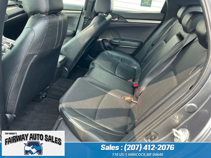2018 Honda Civic Hatchback EX-L Nav EX-L Navi CVT, available for sale in Hancock, Maine | Fairway Auto Sales. Hancock, Maine 2018 Honda Civic Hatchback EX-L Nav EX-L Navi CVT, available for sale in Hancock, Maine | Fairway Auto Sales. Hancock, Maine
