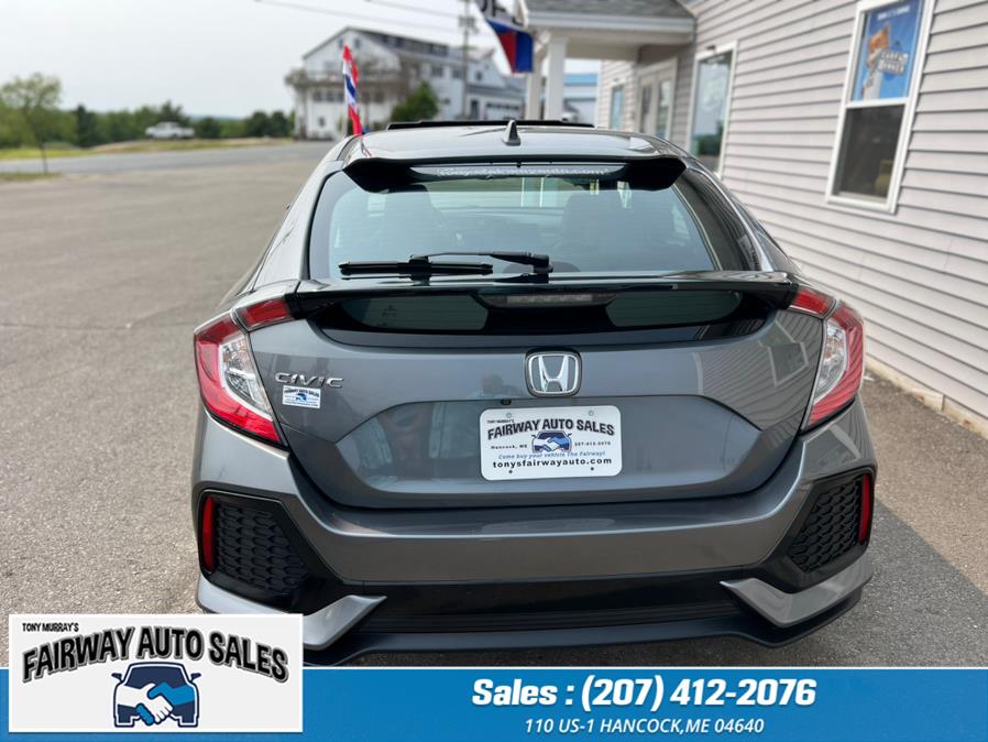 2018 Honda Civic Hatchback EX-L Nav EX-L Navi CVT, available for sale in Hancock, Maine | Fairway Auto Sales. Hancock, Maine 2018 Honda Civic Hatchback EX-L Nav EX-L Navi CVT, available for sale in Hancock, Maine | Fairway Auto Sales. Hancock, Maine