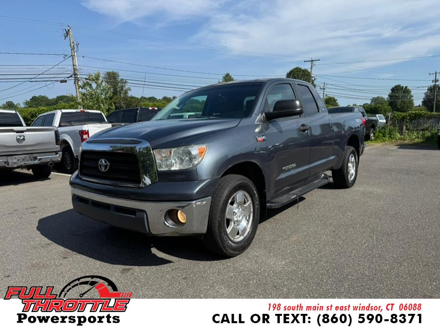 2007 Toyota Tundra 4WD Double 145.7" 5.7L V8 SR5 (Natl, available for sale in East Windsor, Connecticut | Full Throttle Power Sports LLC. East Windsor, Connecticut 2007 Toyota Tundra 4WD Double 145.7" 5.7L V8 SR5 (Natl, available for sale in East Windsor, Connecticut | Full Throttle Power Sports LLC. East Windsor, Connecticut