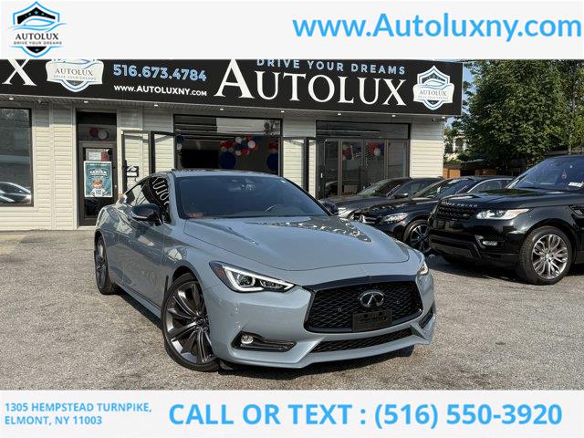 Used 2021 Infiniti Q60 in Elmont, New York | Auto Lux. Elmont, New York