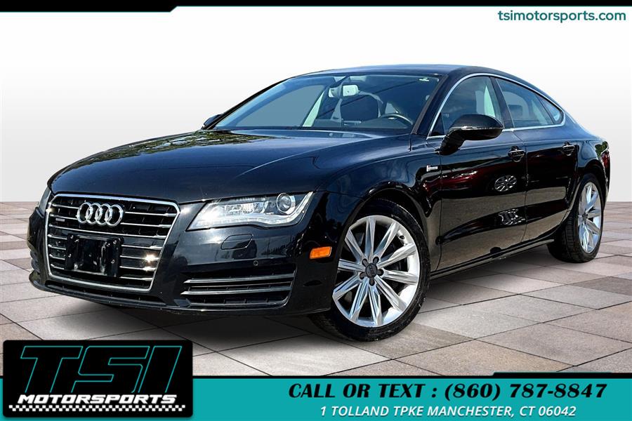 2013 Audi A7 4dr HB quattro 3.0 Premium Plus, available for sale in Manchester, Connecticut | TSI Motorsports. Manchester, Connecticut