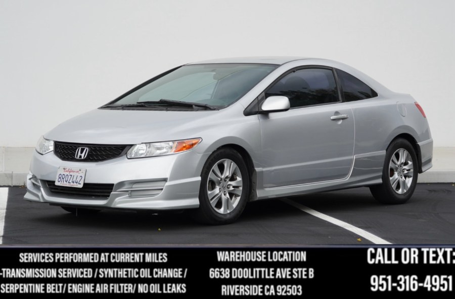2010 Honda Civic Cpe LX 2dr Auto, available for sale in Riverside, California | Big Timin Motors LLC. Riverside, California 2010 Honda Civic Cpe LX 2dr Auto, available for sale in Riverside, California | Big Timin Motors LLC. Riverside, California