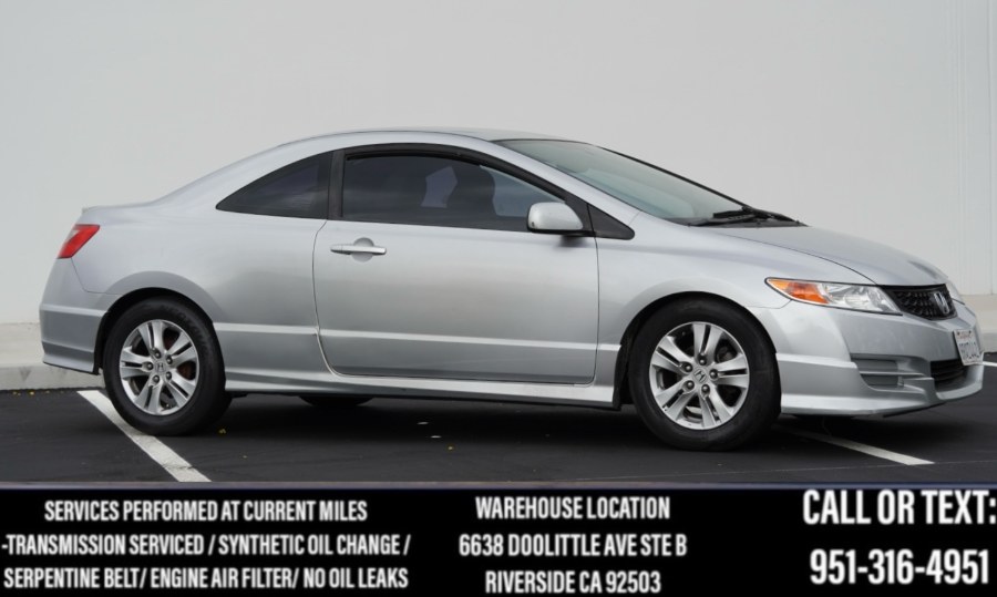 2010 Honda Civic Cpe LX 2dr Auto, available for sale in Riverside, California | Big Timin Motors LLC. Riverside, California 2010 Honda Civic Cpe LX 2dr Auto, available for sale in Riverside, California | Big Timin Motors LLC. Riverside, California