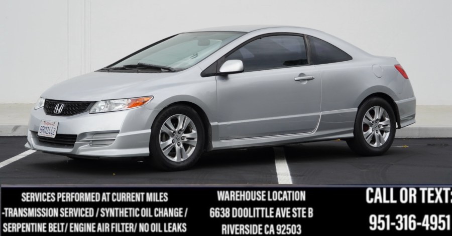 2010 Honda Civic Cpe LX 2dr Auto, available for sale in Riverside, California | Big Timin Motors LLC. Riverside, California 2010 Honda Civic Cpe LX 2dr Auto, available for sale in Riverside, California | Big Timin Motors LLC. Riverside, California