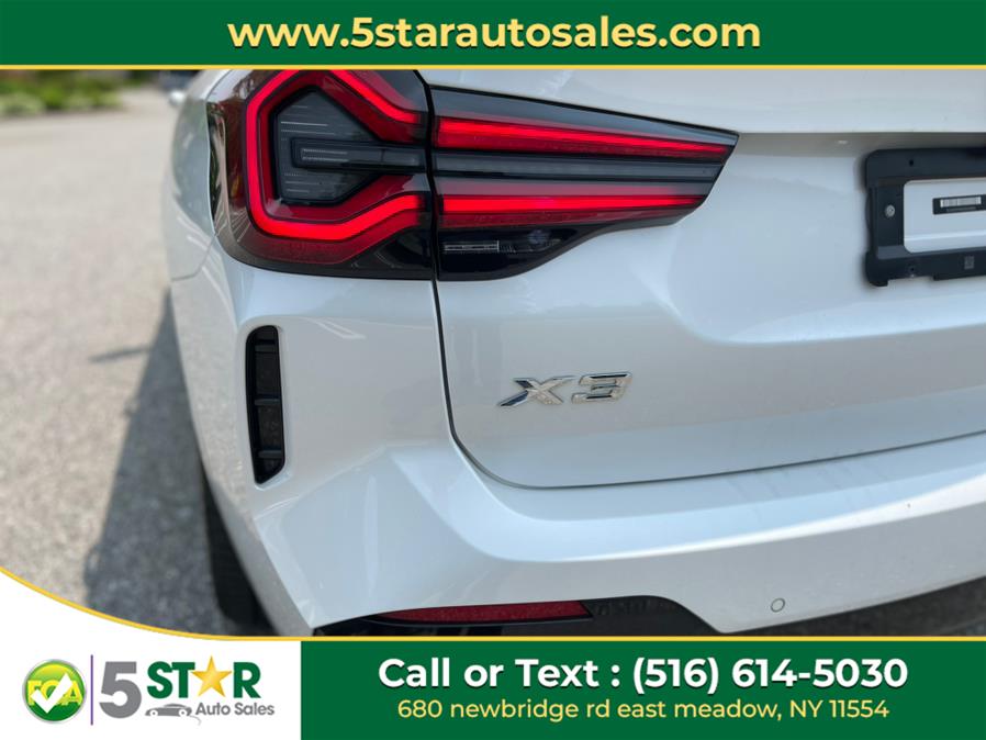 2022 BMW X3 xDrive30i Sports Activity Vehicle, available for sale in East Meadow, New York | 5 Star Auto Sales Inc. East Meadow, New York 2022 BMW X3 xDrive30i Sports Activity Vehicle, available for sale in East Meadow, New York | 5 Star Auto Sales Inc. East Meadow, New York