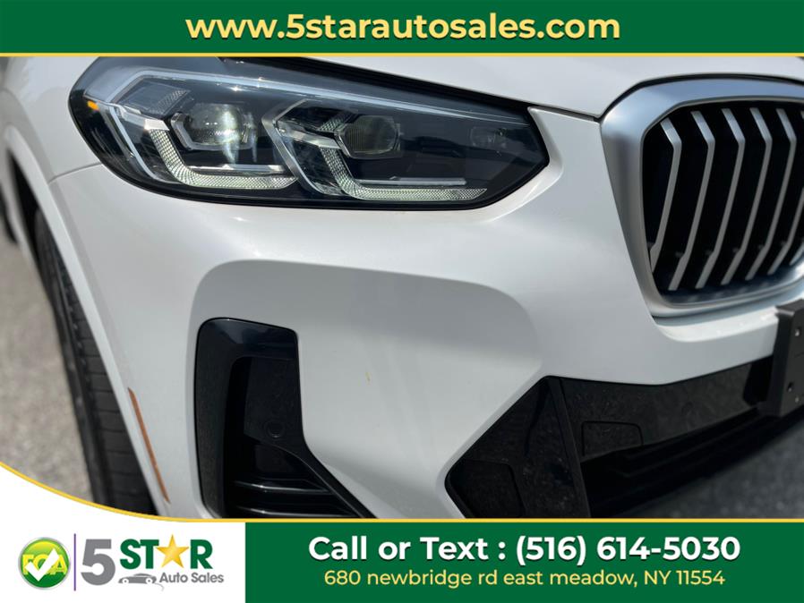 2022 BMW X3 xDrive30i Sports Activity Vehicle, available for sale in East Meadow, New York | 5 Star Auto Sales Inc. East Meadow, New York 2022 BMW X3 xDrive30i Sports Activity Vehicle, available for sale in East Meadow, New York | 5 Star Auto Sales Inc. East Meadow, New York