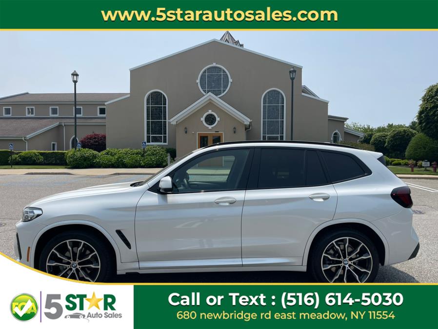 2022 BMW X3 xDrive30i Sports Activity Vehicle, available for sale in East Meadow, New York | 5 Star Auto Sales Inc. East Meadow, New York 2022 BMW X3 xDrive30i Sports Activity Vehicle, available for sale in East Meadow, New York | 5 Star Auto Sales Inc. East Meadow, New York