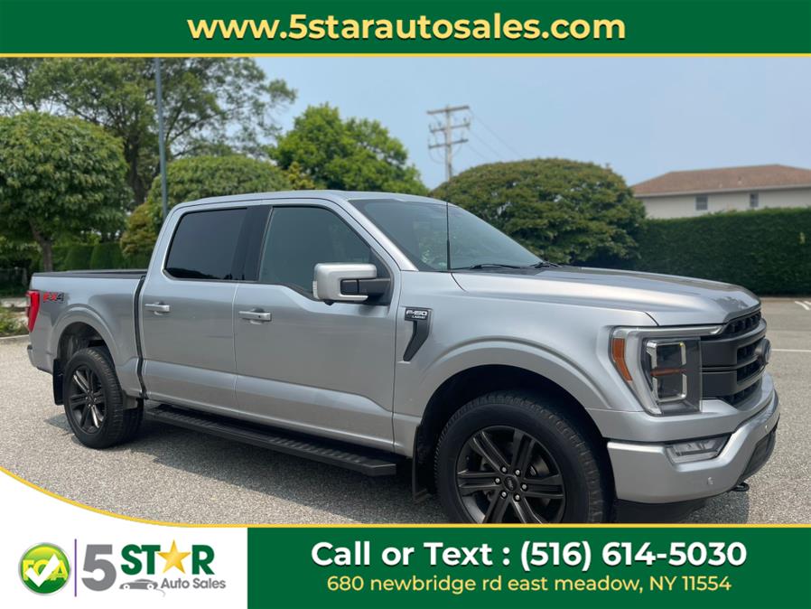 2022 Ford F-150 LARIAT 4WD SuperCrew 5.5'' Box, available for sale in East Meadow, New York | 5 Star Auto Sales Inc. East Meadow, New York 2022 Ford F-150 LARIAT 4WD SuperCrew 5.5'' Box, available for sale in East Meadow, New York | 5 Star Auto Sales Inc. East Meadow, New York