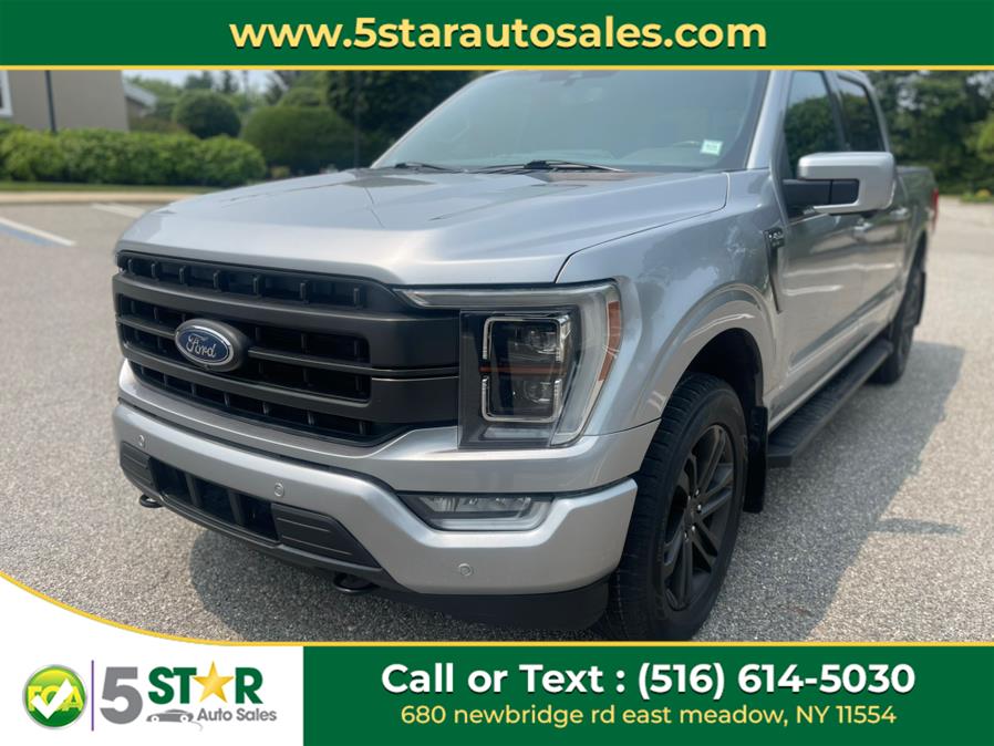 2022 Ford F-150 LARIAT 4WD SuperCrew 5.5'' Box, available for sale in East Meadow, New York | 5 Star Auto Sales Inc. East Meadow, New York 2022 Ford F-150 LARIAT 4WD SuperCrew 5.5'' Box, available for sale in East Meadow, New York | 5 Star Auto Sales Inc. East Meadow, New York