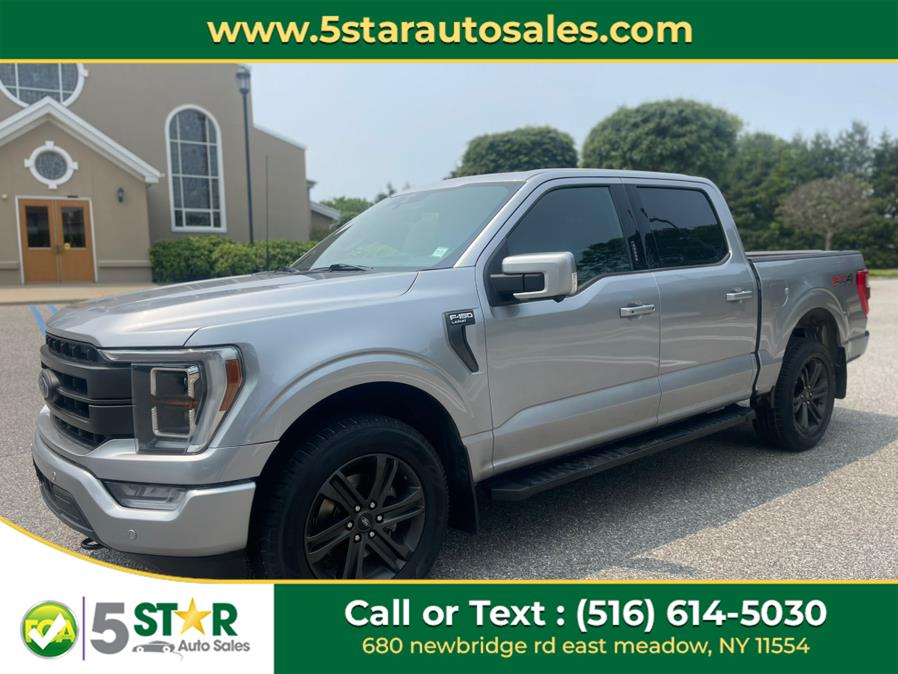 2022 Ford F-150 LARIAT 4WD SuperCrew 5.5'' Box, available for sale in East Meadow, New York | 5 Star Auto Sales Inc. East Meadow, New York 2022 Ford F-150 LARIAT 4WD SuperCrew 5.5'' Box, available for sale in East Meadow, New York | 5 Star Auto Sales Inc. East Meadow, New York