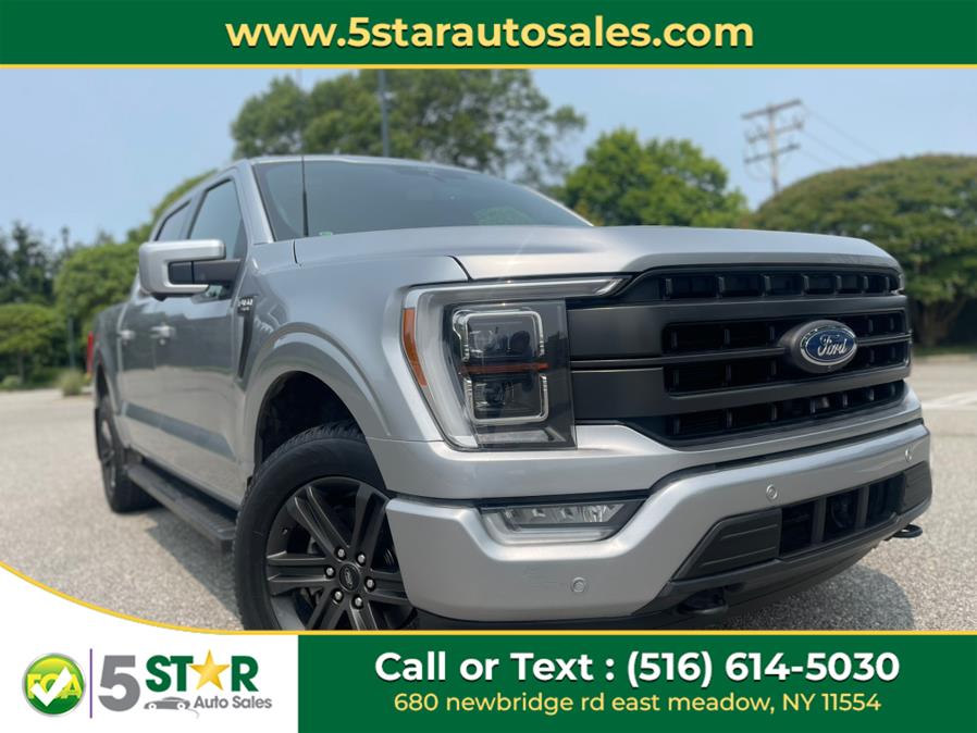 2022 Ford F-150 LARIAT 4WD SuperCrew 5.5'' Box, available for sale in East Meadow, New York | 5 Star Auto Sales Inc. East Meadow, New York 2022 Ford F-150 LARIAT 4WD SuperCrew 5.5'' Box, available for sale in East Meadow, New York | 5 Star Auto Sales Inc. East Meadow, New York