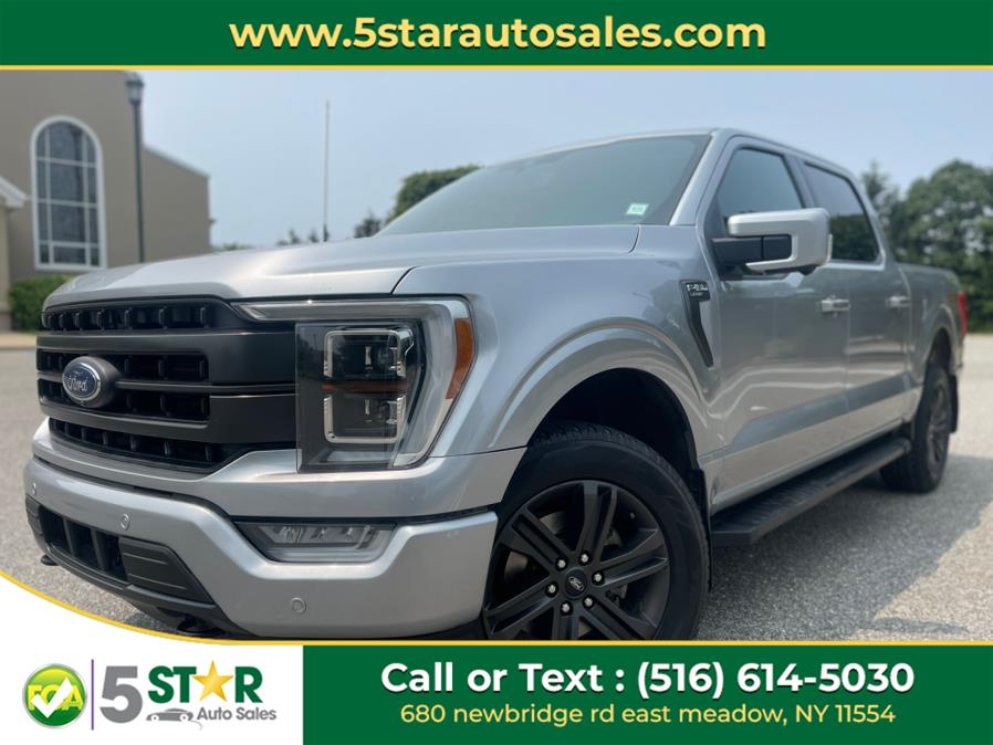 2022 Ford F-150 LARIAT 4WD SuperCrew 5.5'' Box, available for sale in East Meadow, New York | 5 Star Auto Sales Inc. East Meadow, New York 2022 Ford F-150 LARIAT 4WD SuperCrew 5.5'' Box, available for sale in East Meadow, New York | 5 Star Auto Sales Inc. East Meadow, New York