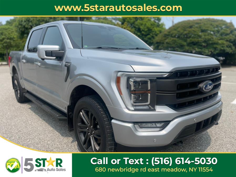2022 Ford F-150 LARIAT 4WD SuperCrew 5.5'' Box, available for sale in East Meadow, New York | 5 Star Auto Sales Inc. East Meadow, New York 2022 Ford F-150 LARIAT 4WD SuperCrew 5.5'' Box, available for sale in East Meadow, New York | 5 Star Auto Sales Inc. East Meadow, New York