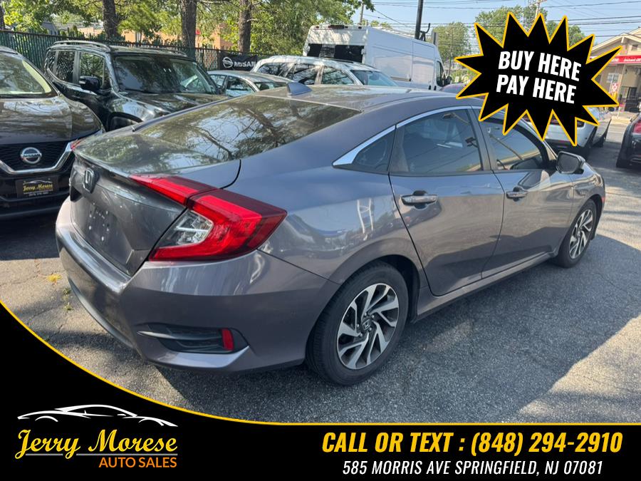 2017 Honda Civic Sedan EX CVT, available for sale in Springfield, New Jersey | Jerry Morese Auto Sales. Springfield, New Jersey 2017 Honda Civic Sedan EX CVT, available for sale in Springfield, New Jersey | Jerry Morese Auto Sales. Springfield, New Jersey