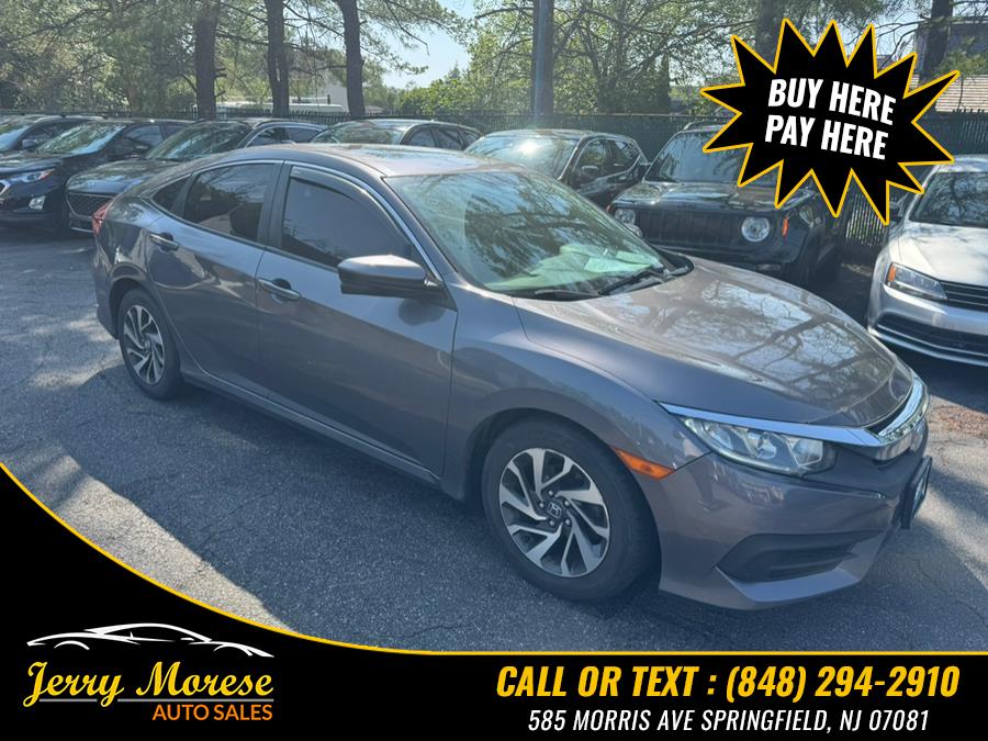 2017 Honda Civic Sedan EX CVT, available for sale in Springfield, New Jersey | Jerry Morese Auto Sales. Springfield, New Jersey 2017 Honda Civic Sedan EX CVT, available for sale in Springfield, New Jersey | Jerry Morese Auto Sales. Springfield, New Jersey