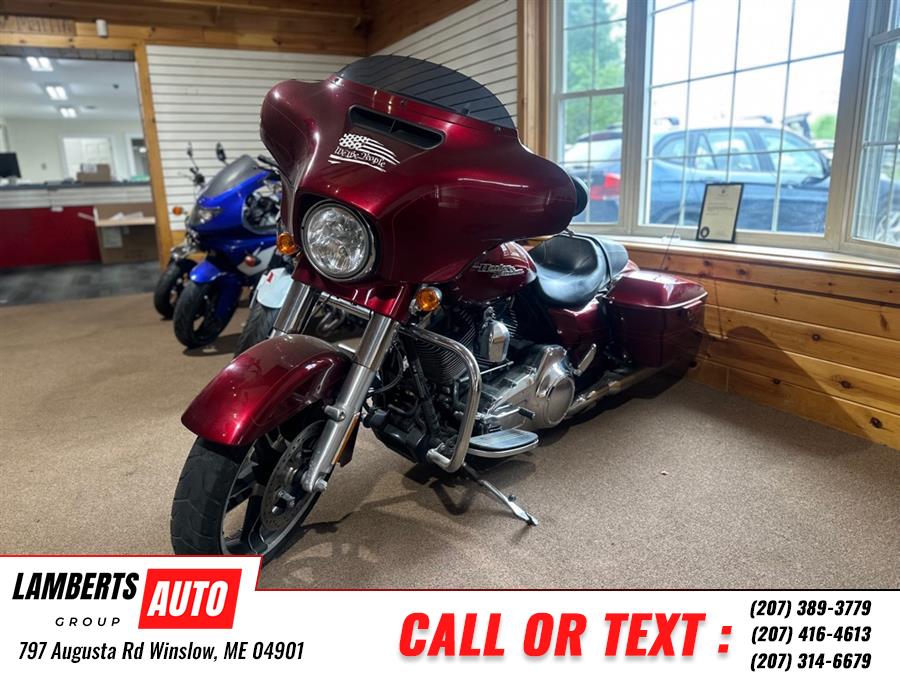 2016 Harley Street Glide MOTORCYCLE, available for sale in Winslow, Maine | Lamberts Auto Group LLC. Winslow, Maine 2016 Harley Street Glide MOTORCYCLE, available for sale in Winslow, Maine | Lamberts Auto Group LLC. Winslow, Maine