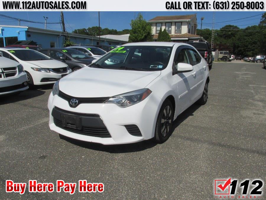 Used 2014 Toyota Corolla S; Le; l in Patchogue, New York | 112 Auto Sales. Patchogue, New York