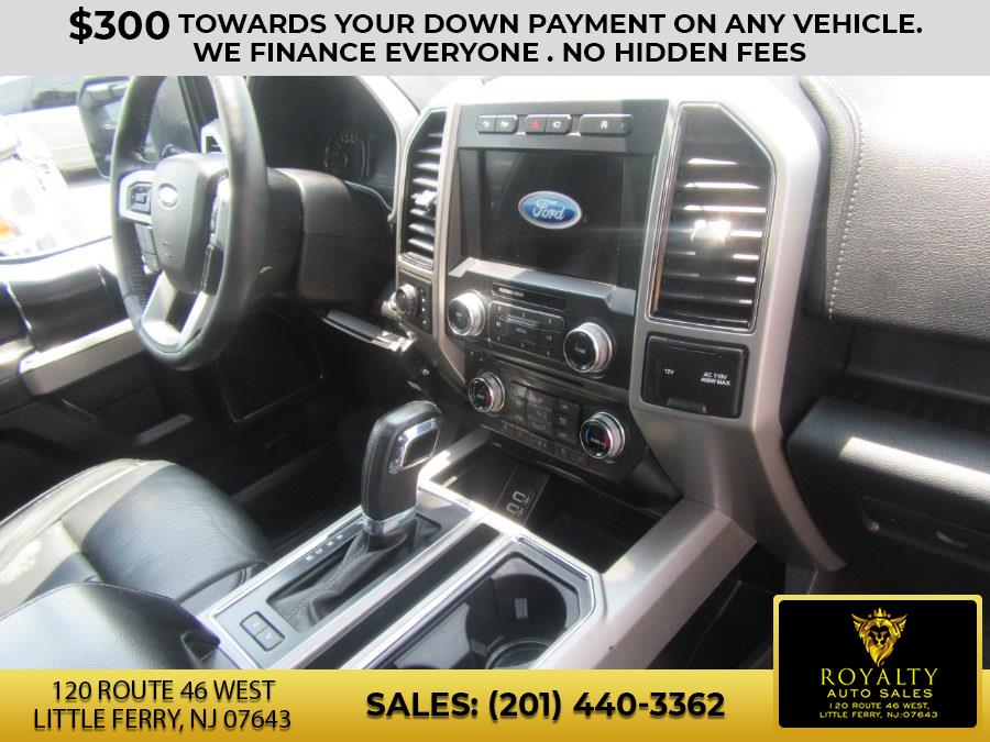 2018 Ford F-150 LARIAT 4WD SuperCrew 5.5'' Box, available for sale in Little Ferry, New Jersey | Royalty Auto Sales. Little Ferry, New Jersey 2018 Ford F-150 LARIAT 4WD SuperCrew 5.5'' Box, available for sale in Little Ferry, New Jersey | Royalty Auto Sales. Little Ferry, New Jersey