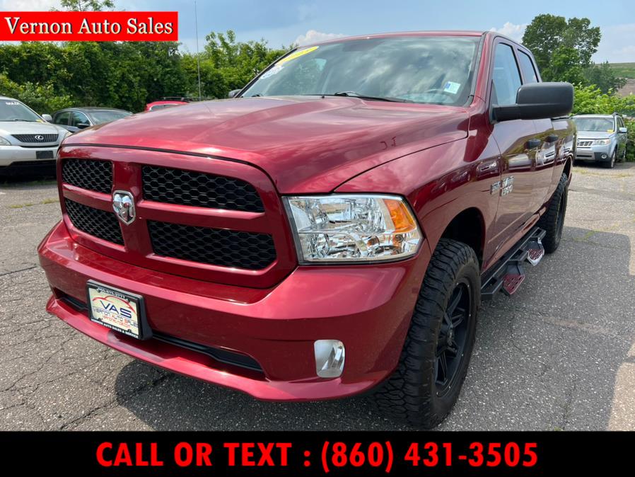 2013 Ram 1500 4WD Quad Cab 140.5" Express, available for sale in Manchester, Connecticut | Vernon Auto Sale & Service. Manchester, Connecticut 2013 Ram 1500 4WD Quad Cab 140.5" Express, available for sale in Manchester, Connecticut | Vernon Auto Sale & Service. Manchester, Connecticut