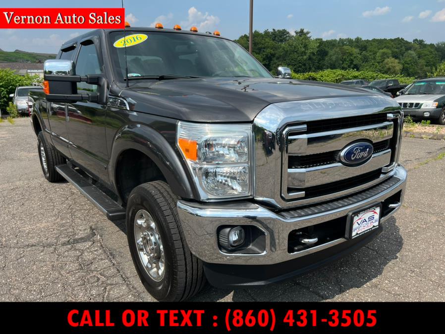 2016 Ford Super Duty F-250 SRW 4WD Crew Cab 172" XLT, available for sale in Manchester, Connecticut | Vernon Auto Sale & Service. Manchester, Connecticut 2016 Ford Super Duty F-250 SRW 4WD Crew Cab 172" XLT, available for sale in Manchester, Connecticut | Vernon Auto Sale & Service. Manchester, Connecticut