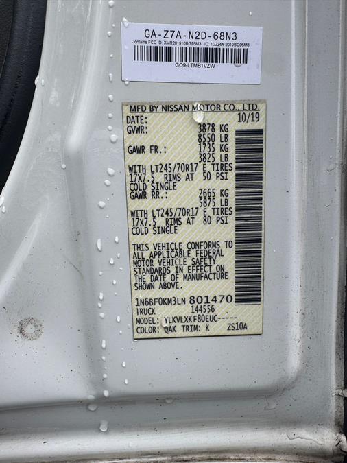 2020 Nissan NV Cargo NV1500 Standard Roof V6 SV, available for sale in Methuen, Massachusetts | Danny's Auto Sales. Methuen, Massachusetts 2020 Nissan NV Cargo NV1500 Standard Roof V6 SV, available for sale in Methuen, Massachusetts | Danny's Auto Sales. Methuen, Massachusetts