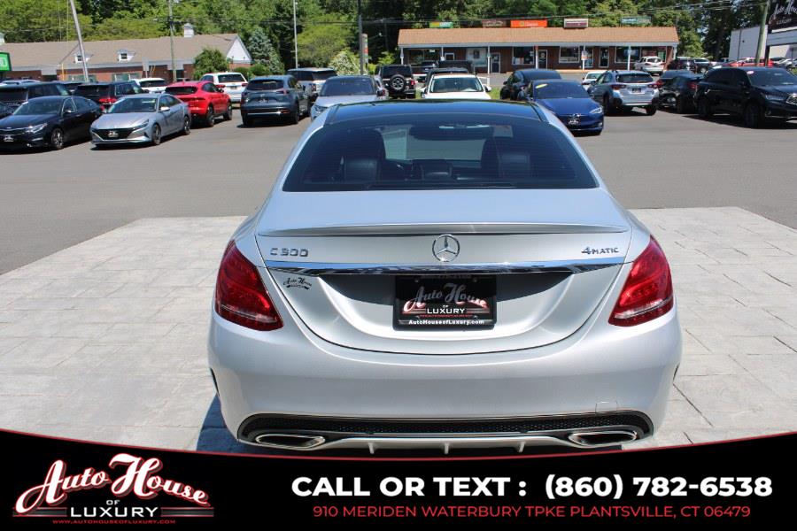 2016 Mercedes-Benz C-Class 4dr Sdn C 300 Sport 4MATIC, available for sale in Plantsville, Connecticut | Auto House of Luxury. Plantsville, Connecticut 2016 Mercedes-Benz C-Class 4dr Sdn C 300 Sport 4MATIC, available for sale in Plantsville, Connecticut | Auto House of Luxury. Plantsville, Connecticut