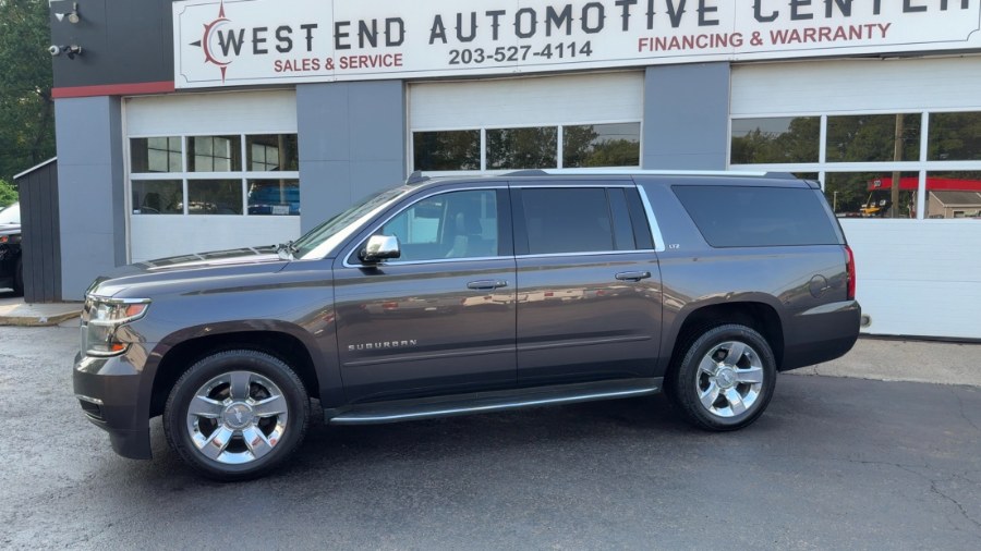 2016 Chevrolet Suburban 4WD 4dr 1500 LTZ, available for sale in Waterbury, Connecticut | West End Automotive Center. Waterbury, Connecticut 2016 Chevrolet Suburban 4WD 4dr 1500 LTZ, available for sale in Waterbury, Connecticut | West End Automotive Center. Waterbury, Connecticut